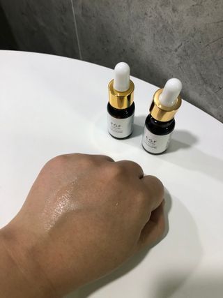 랑팡 EGF+FGF 10ppm 리포좀 앰플 원액 10ml — 4.5점을 준 리뷰어가 2021년 11월 올린 사용 사진