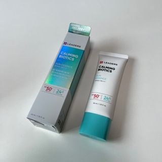 리더스코스메틱 리더스 카밍 바이오틱스 선 에센스 SPF 50+ PA++++ — 4점을 준 리뷰어가 2022년 5월 올린 사용 사진