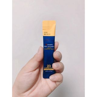 리더스코스메틱 리더스 프로 하이드라 아미노 슬리핑 마스크 — 5점을 준 리뷰어가 2021년 1월 올린 사용 사진