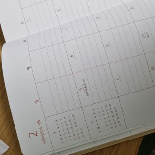 리훈 2023년 하고싶은말다이어리 (세로/정사각 중 택 1, 베이지/블루 중 택 1) — 5점을 준 리뷰어가 2023년 1월 올린 사용 사진