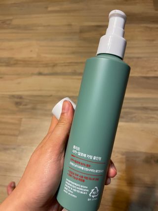 플리프 시카-알로에 카밍 올인원 200ml — 3.5점을 준 리뷰어가 2021년 1월 올린 사용 사진