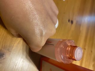 아이앤립 / EYENLIP 아이앤립 연어오일 리바이탈라이징 토너+앰플+크림 3종 세트 — 5점을 준 리뷰어가 2021년 4월 올린 사용 사진