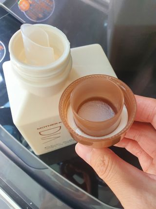 마더케이 디아 프리미엄 아기세제&섬유유연제 — 5점을 준 리뷰어가 2021년 10월 올린 사용 사진