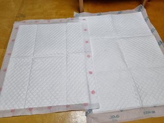 아베크 펫 와이드 프리미엄 중형 애견 강아지 배변 패드 54매 1팩 45g — 5점을 준 리뷰어가 2021년 7월 올린 사용 사진