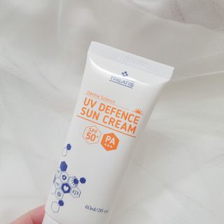 [트리티스] UV 디펜스 선크림 PA+++ / SPF50+  60ml — 5점을 준 리뷰어가 2021년 1월 올린 사용 사진