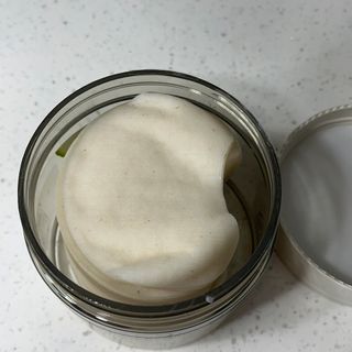 씨드렛 큐컴버 수딩 토너 패드 — 4.5점을 준 리뷰어가 2023년 2월 올린 사용 사진