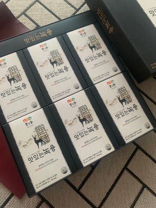 [몸엔용] 과일을 넣어 국산녹용을 맛있게 60ml x 30포 — 5점을 준 리뷰어가 2021년 6월 올린 사용 사진
