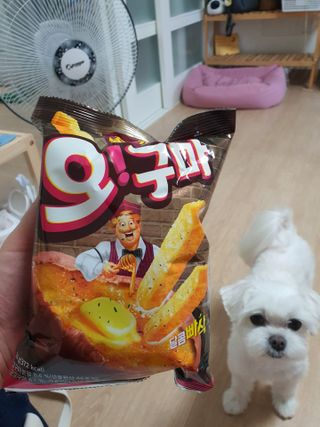 꿀버터 오!구마 꿀버터 오구마 16봉 — 5점을 준 리뷰어가 2021년 7월 올린 사용 사진