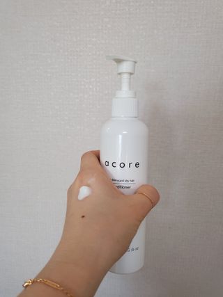 어코어 데미지케어 컨디셔너 — 5점을 준 리뷰어가 2021년 2월 올린 사용 사진