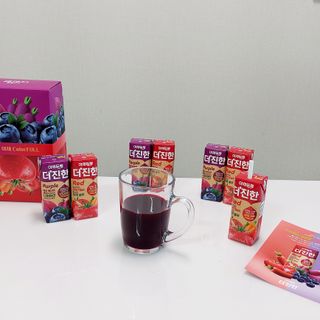 [롯데칠성] 야채듬뿍 더'진한 [롯데칠성] 야채는 이제 COLORFULL! 야채듬뿍  더 진한 레드 4개 +퍼플 4개 (총 8개) — 5점을 준 리뷰어가 2023년 6월 올린 사용 사진