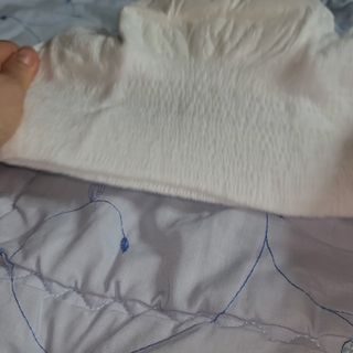 N[템포 ] 패드 내추럴 순면 입는 오버나이트 5P * 2개 — 5점을 준 리뷰어가 2024년 2월 올린 사용 사진