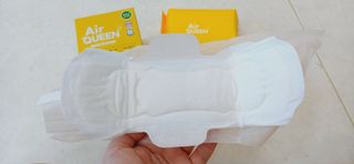 에어퀸 뉴브레스 유기농 생리대 4종 (팬티라이너 20P + 중형 10P + 대형 10P + 오버나이트 8P)_체험단 2차 — 5점을 준 리뷰어가 2024년 11월 올린 사용 사진