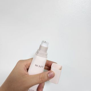 프리마인 선크림만 바꿨을 뿐인데 매일 물 2L챙겨먹고 기초케어 완벽하게 한 물빛피부 완성,셀라브UV프로텍터 — 4점을 준 리뷰어가 2023년 6월 올린 사용 사진