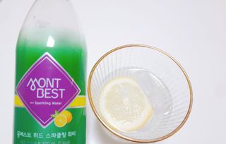 몽베스트 Montbest with Sparkling water Lemon OR Lime 20병(랜덤) — 5점을 준 리뷰어가 2021년 10월 올린 사용 사진