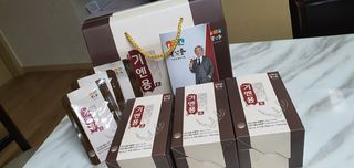 [몸엔용] 무더운 날씨에 국산녹용 기엔용으로 몸보신 50ml x 30포 — 5점을 준 리뷰어가 2021년 6월 올린 사용 사진