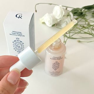청담로즈 로즈블랑 화이트닝 슈퍼 리페어 리커버리 앰플 — 5점을 준 리뷰어가 2023년 7월 올린 사용 사진