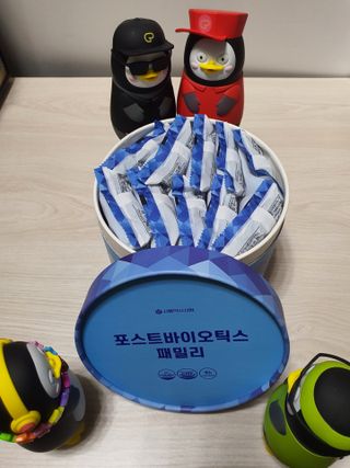 서울약사신협_포스트바이오틱스패밀리_5g x 100포 — 5점을 준 리뷰어가 2021년 3월 올린 사용 사진