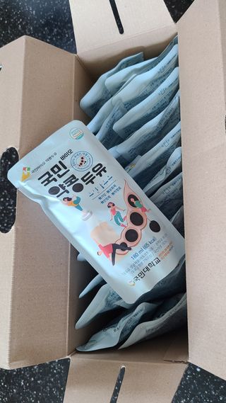 국민바이오 약콩두유 — 5점을 준 리뷰어가 2022년 5월 올린 사용 사진