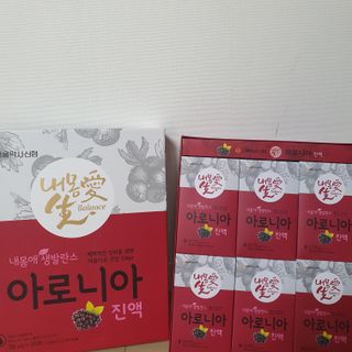 서울약사신협_내몸애생발란스아로니아_70ml x 30포 — 4점을 준 리뷰어가 2021년 7월 올린 사용 사진