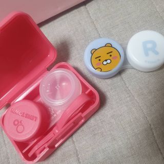 [렌즈타운] 카카오프렌즈 렌즈 — 4.5점을 준 리뷰어가 2021년 4월 올린 사용 사진