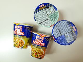 NISSIN 닛신 컵누들  4종 - 씨푸드오리지날, 씨푸드 스파이시, 씨푸드 커리, 씨푸드 XO소스 — 5점을 준 리뷰어가 2022년 12월 올린 사용 사진