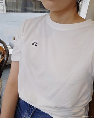 더그린랩 WOMEN TWIST MODAL SHORT SLEEVE — 5점을 준 리뷰어가 2023년 6월 올린 사용 사진