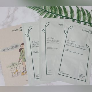 태그스킨 4스텝 주름개선 피부미백 영양 마스크팩 3개 세트(최신버전) — 5점을 준 리뷰어가 2022년 3월 올린 사용 사진