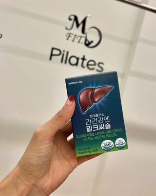 [경남제약헬스케어] 케어플러스 간건강엔 밀크씨슬 500mg 60정/2개월분/비타민B 5종+세레늄 — 5점을 준 리뷰어가 2024년 1월 올린 사용 사진