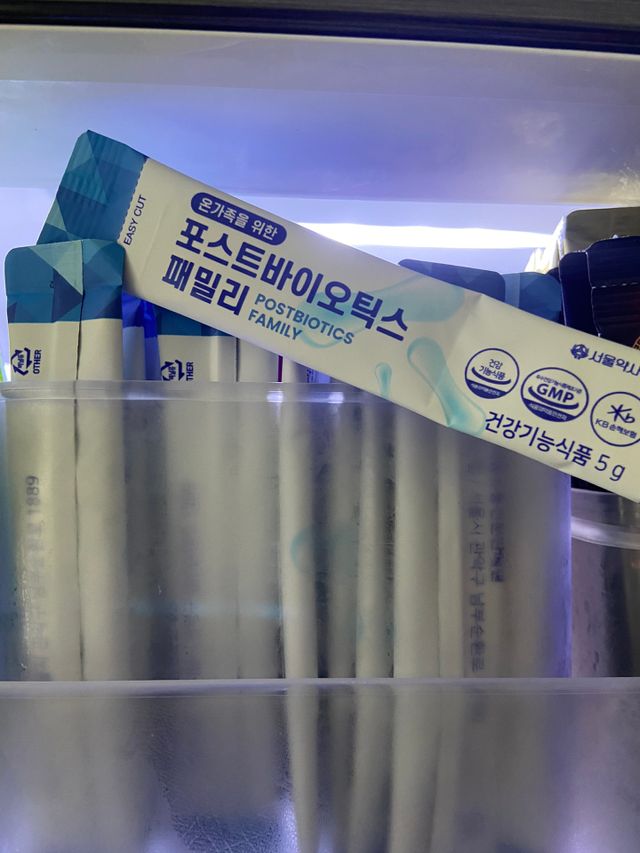 서울약사신협_포스트바이오틱스패밀리_5g x 100포 리뷰 사진