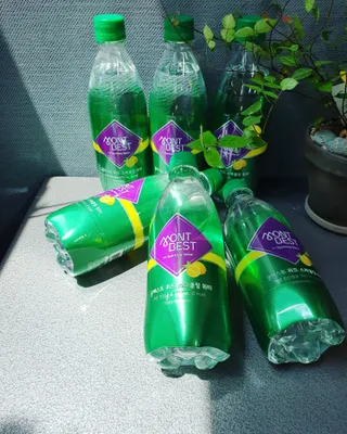 몽베스트 Montbest with Sparkling water Lemon OR Lime 20병(랜덤) — 5점을 준 리뷰어가 2022년 7월 올린 사용 사진