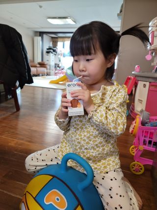이롬 erom 황성주박사의 국산콩 두유 호두와 아몬드 — 5점을 준 리뷰어가 2020년 12월 올린 사용 사진