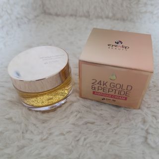 아이앤립 / EYENLIP 아이앤립 24K 골드 N 펩타이드 앰플 크림 — 5점을 준 리뷰어가 2021년 6월 올린 사용 사진