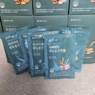 서울약사신협 약사신협_생녹용 진액_70ml x 30포 — 5점을 준 리뷰어가 2021년 7월 올린 사용 사진