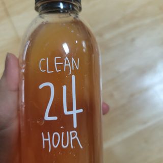 클린24시간 레드박스 1BOX(5포) + 전용보틀(500ml) — 5점을 준 리뷰어가 2024년 3월 올린 사용 사진