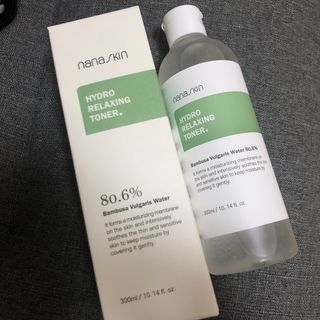 나나스킨 하이드로릴렉싱토너 — 5점을 준 리뷰어가 2021년 8월 올린 사용 사진