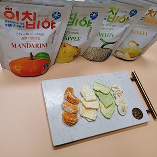 동결건조 과일칩 이치비야 4종 set — 4점을 준 리뷰어가 2021년 9월 올린 사용 사진