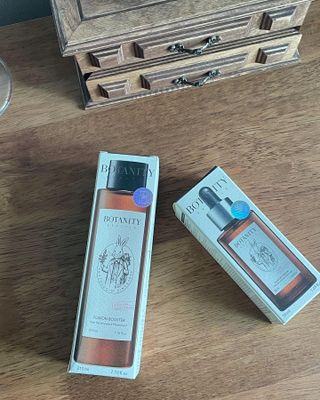 보타니티 [홍]조[진]정[결]케어 플라본 부스터 210ml / 플라본 세럼 50ml — 5점을 준 리뷰어가 2022년 7월 올린 사용 사진