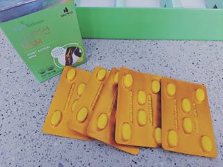 서울약사신협_내몸애발란스관절액션MSM_850mg x 90정 — 5점을 준 리뷰어가 2021년 5월 올린 사용 사진
