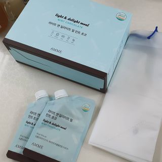 아므_이너뷰티 라이트 앤 딜라이트 밀 민트 초코 — 5점을 준 리뷰어가 2021년 7월 올린 사용 사진