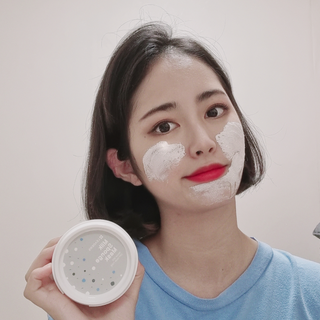 리더스코스메틱 리더스 밀크 스폰지 마스크 — 4점을 준 리뷰어가 2021년 9월 올린 사용 사진