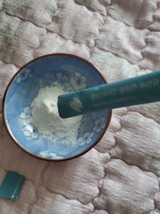 클린24시간 슬림앤유산균 1박스 (3.5g X 15포) — 4점을 준 리뷰어가 2022년 7월 올린 사용 사진