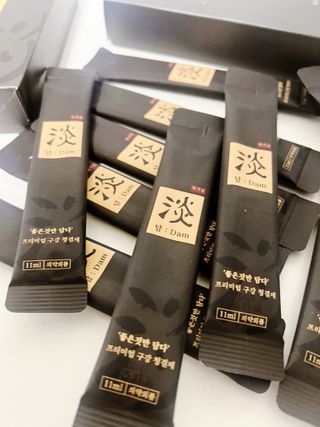 담소은 자극없는 무알콜 휴대용 한방가글 스틱 가글담 — 5점을 준 리뷰어가 2023년 2월 올린 사용 사진