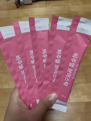 필리브 비주얼 브이스틱 — 5점을 준 리뷰어가 2021년 6월 올린 사용 사진