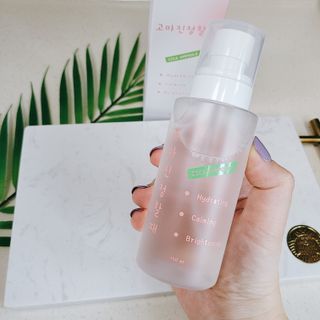 [시카앰플] 묘오한 고마진정할때 진정 스프레이 앰플 150ml — 4점을 준 리뷰어가 2021년 3월 올린 사용 사진