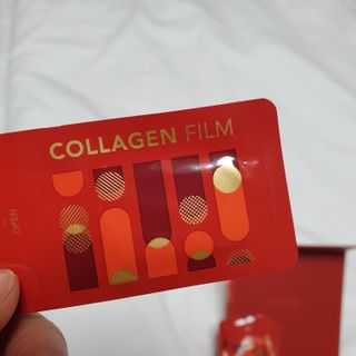 프리마인 귀족의 콜라겐, 92배 흡수율. 럭셔리 프리미엄 셀라브 콜라겐필름 30매 — 5점을 준 리뷰어가 2022년 5월 올린 사용 사진