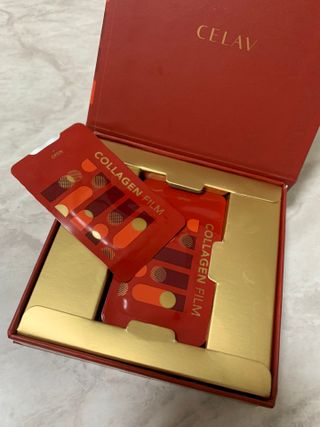 프리마인 귀족의 콜라겐, 92배 흡수율. 럭셔리 프리미엄 셀라브 콜라겐필름 30매 — 5점을 준 리뷰어가 2021년 9월 올린 사용 사진