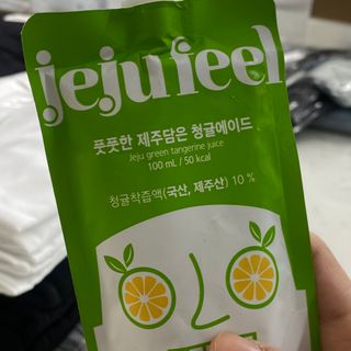 JEJUFEEL 풋풋한 제주담은 청귤에이드 — 4점을 준 리뷰어가 2022년 9월 올린 사용 사진