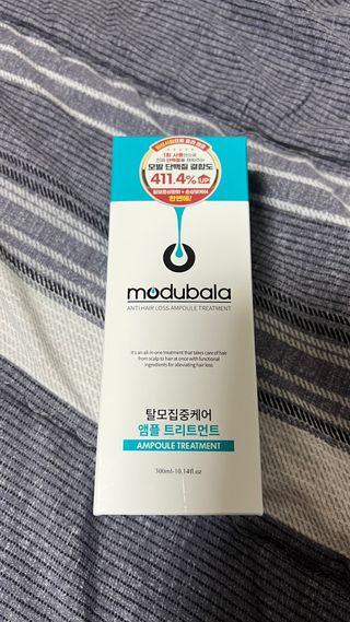 모두발라 탈모집중케어 앰플 트리트먼트 — 5점을 준 리뷰어가 2022년 3월 올린 사용 사진