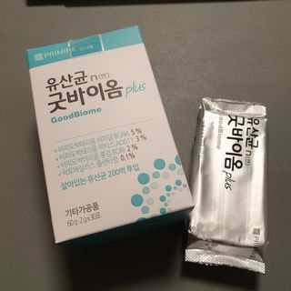 프리마인 유산균 국가지정연구소 선정, 살아있는 생유산균 200억 마리의 힘. 유산균n굿바이옴플러스 — 5점을 준 리뷰어가 2021년 10월 올린 사용 사진