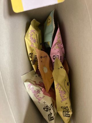 롯데제과 쁘띠몽쉘 마롱몽블랑 — 5점을 준 리뷰어가 2021년 10월 올린 사용 사진